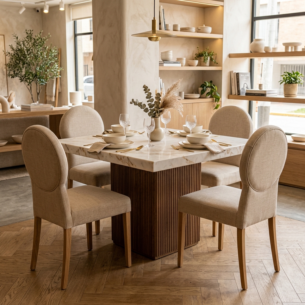 Comedor 4 Puestos Square-Zen